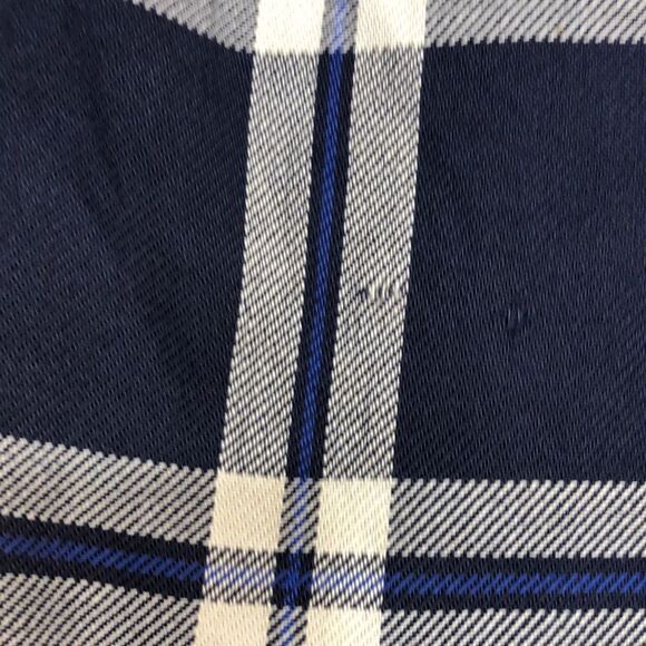 Ralph Lauren Jeans Co Plaid Flannel Large Blue - Picture 10 of 10